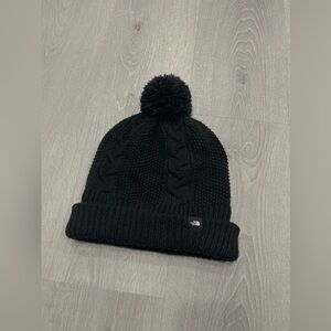 Women’s black North Face beanie